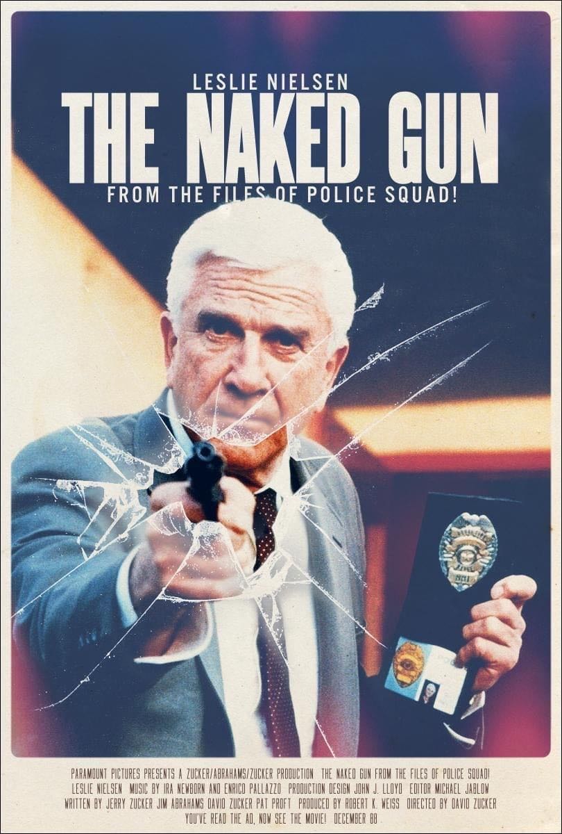 The Naked Gun: From the Files of Police Squad! Apple TV movie collectible [Barcode 097361384245] - Main Image 3