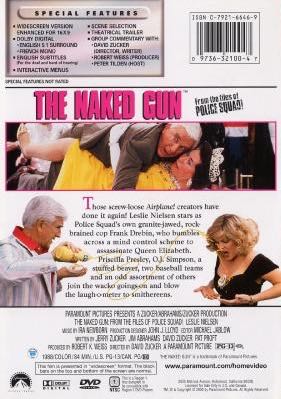 The Naked Gun: From the Files of Police Squad! Digital Copy movie collectible - Main Image 2