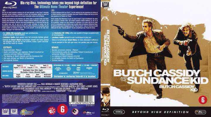 Butch Cassidy and the Sundance Kid DVD movie collectible [Barcode 5039036025478] - Main Image 2
