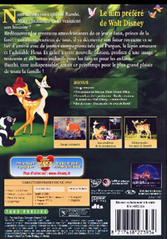 Bambi  movie collectible - Main Image 2