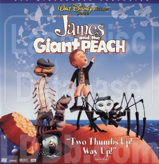 James and the Giant Peach Laser Disc movie collectible [Barcode 786936031300] - Main Image 1