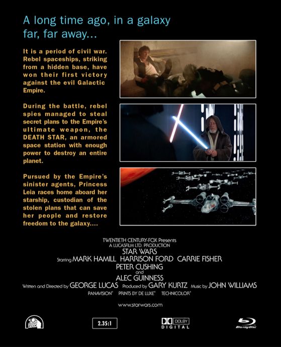Star Wars Blu-ray movie collectible - Main Image 2