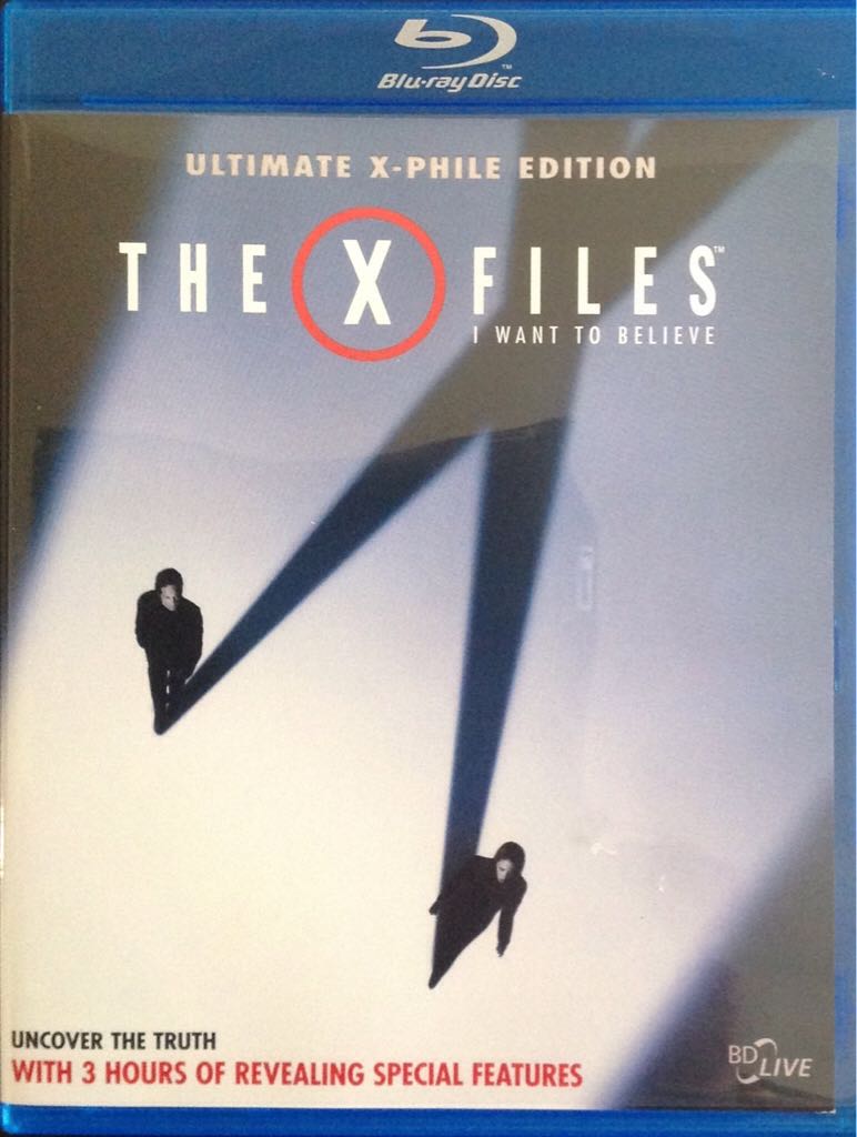 The X-files: I Want to Believe Blu-ray movie collectible - Main Image 1