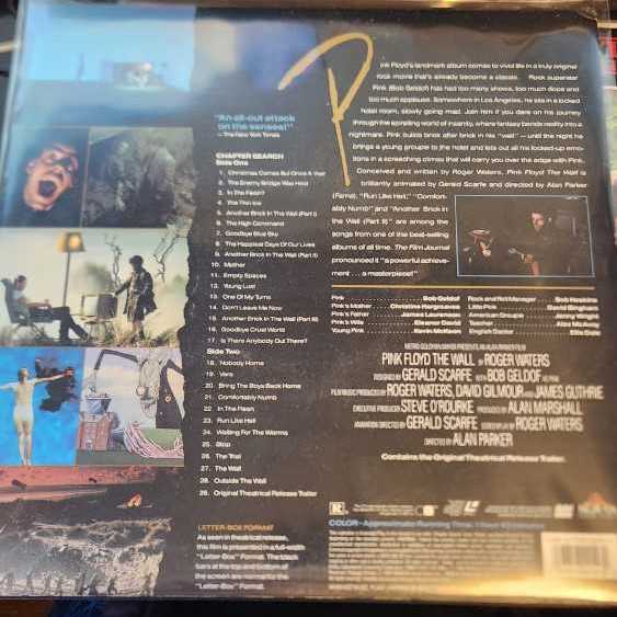 Pink Floyd: The Wall Laser Disc movie collectible [Barcode 027616221469] - Main Image 2