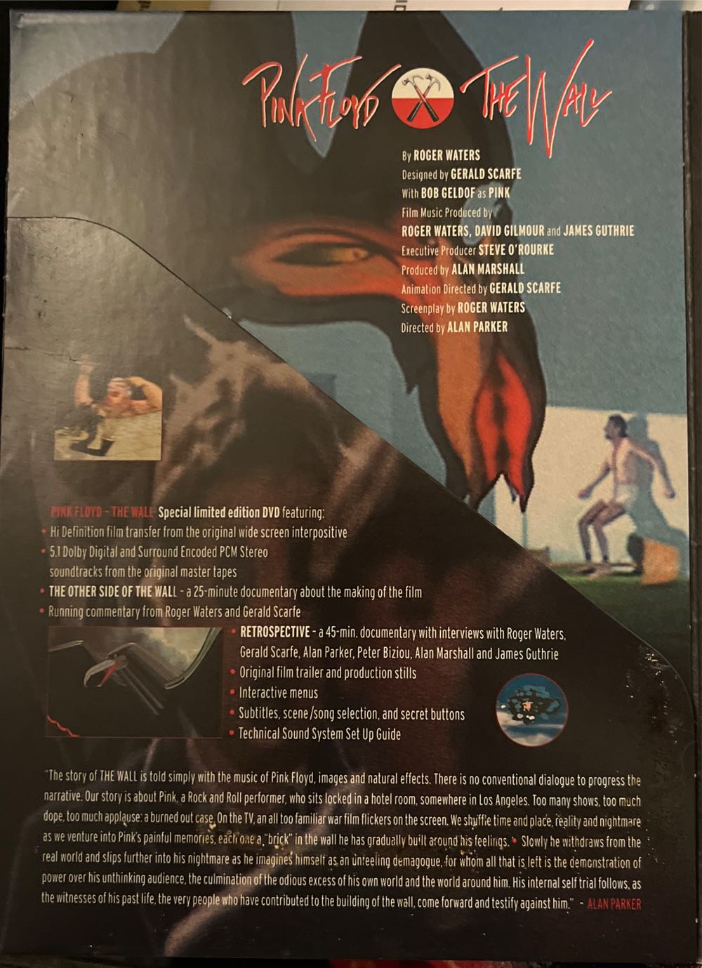 Pink Floyd: The Wall DVD movie collectible [Barcode 074649194796] - Main Image 3