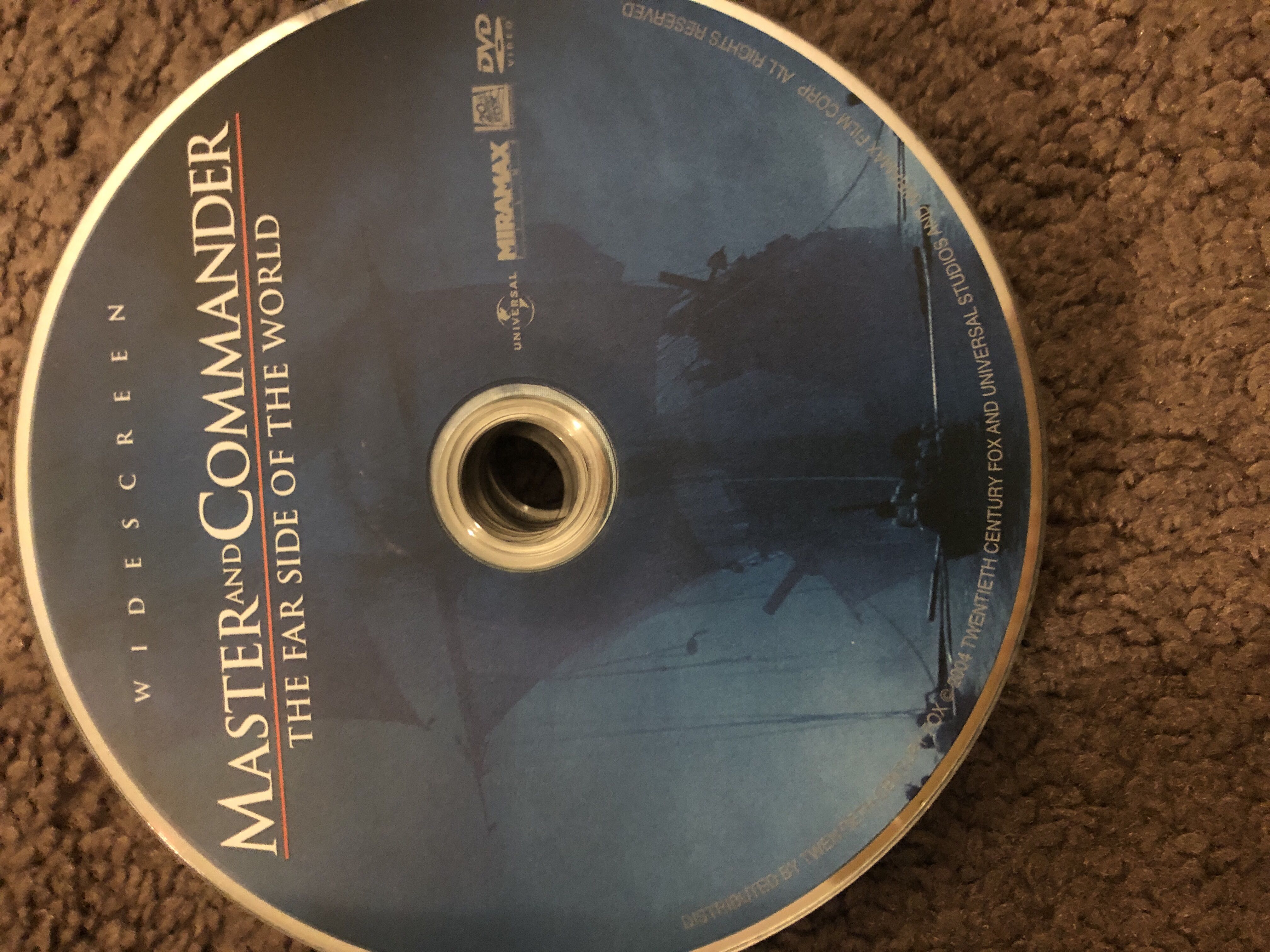 Master and Commander: The Far Side of the World DVD movie collectible [Barcode 024543114277] - Main Image 2