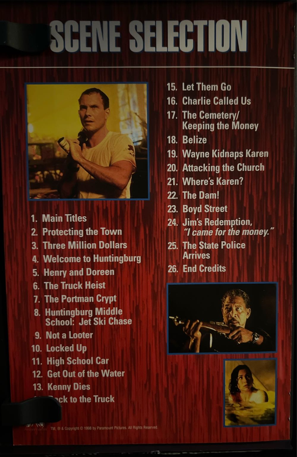 Hard Rain DVD movie collectible [Barcode 097363321378] - Main Image 3