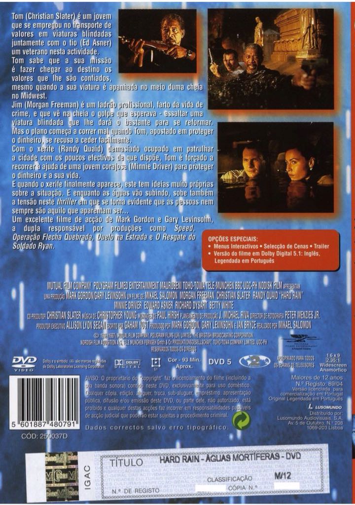 Hard Rain DVD movie collectible [Barcode 3259190214392] - Main Image 2
