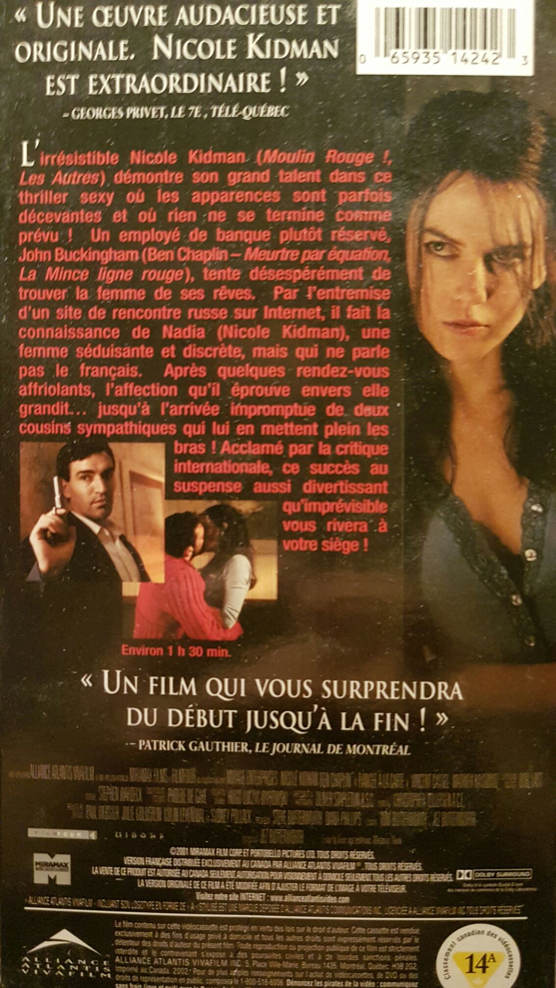 Birthday Girl Video CD movie collectible [Barcode 065935142843] - Main Image 2