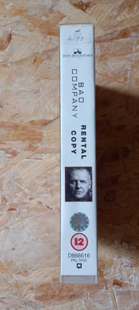 Bad Company VHS movie collectible [Barcode 020000170381] - Main Image 4