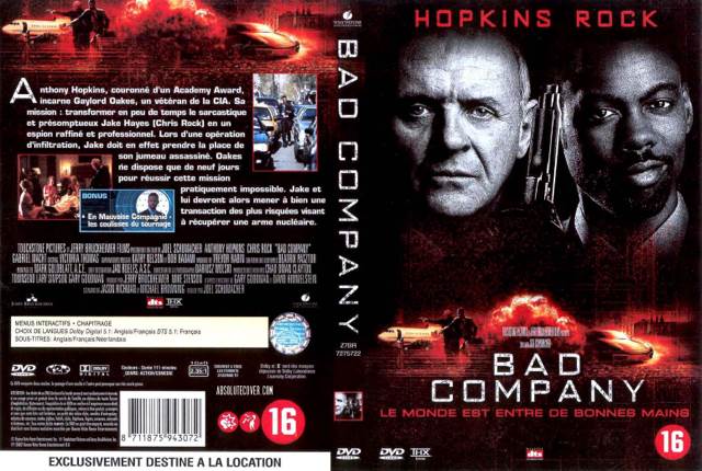 Bad Company DVD-R movie collectible [Barcode 786936052688] - Main Image 2