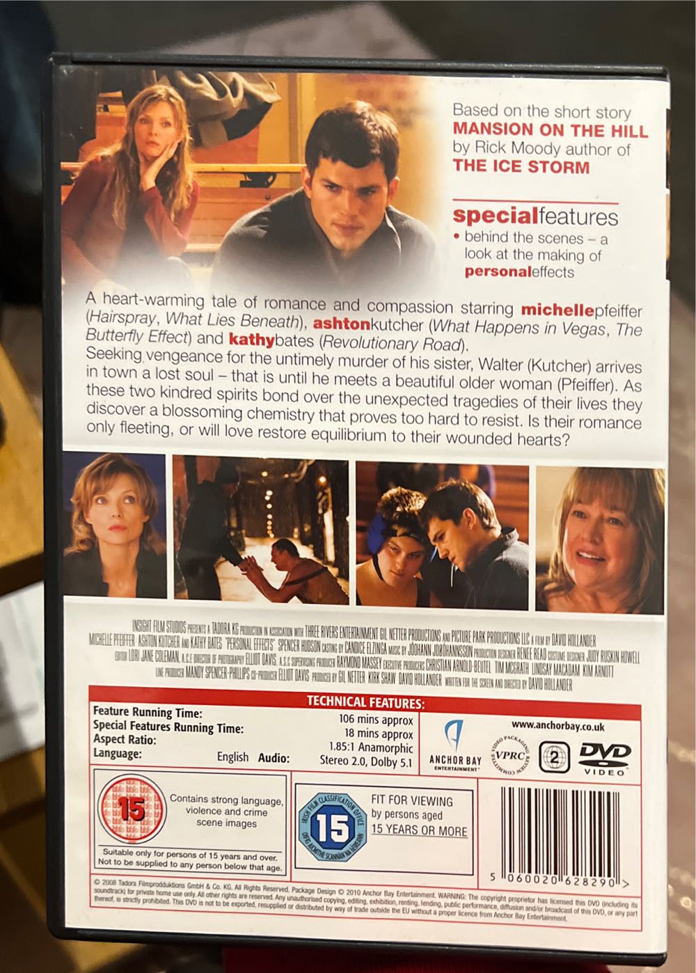 Personal Effects DVD movie collectible [Barcode 5060020628290] - Main Image 2
