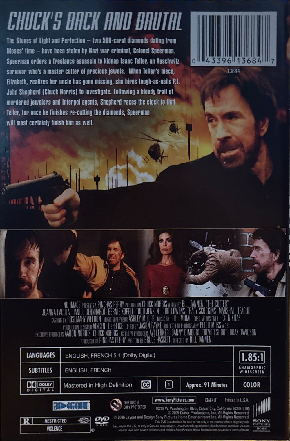 The Cutter DVD movie collectible [Barcode 043396136847] - Main Image 2