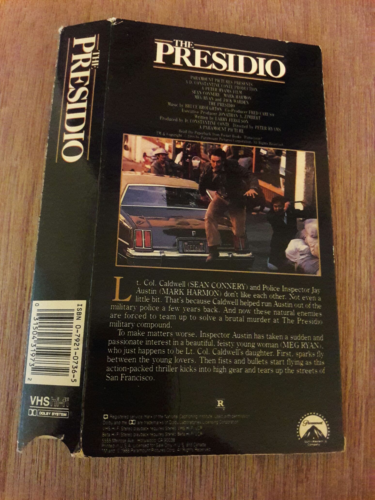 Presidio,The VHS movie collectible [Barcode 031504319732] - Main Image 2
