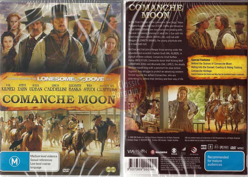 Comanche Moon DVD movie collectible [Barcode 043396226470] - Main Image 2