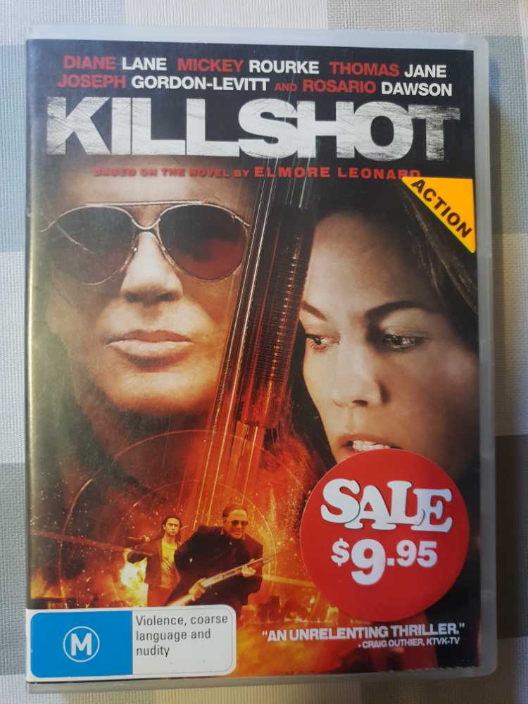 Killshot DVD movie collectible [Barcode 9398710640991] - Main Image 2