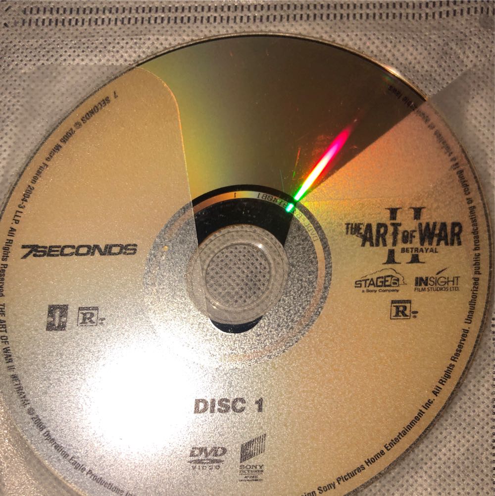 The Art of War II: Betrayal iTunes movie collectible [Barcode 043396256576] - Main Image 3