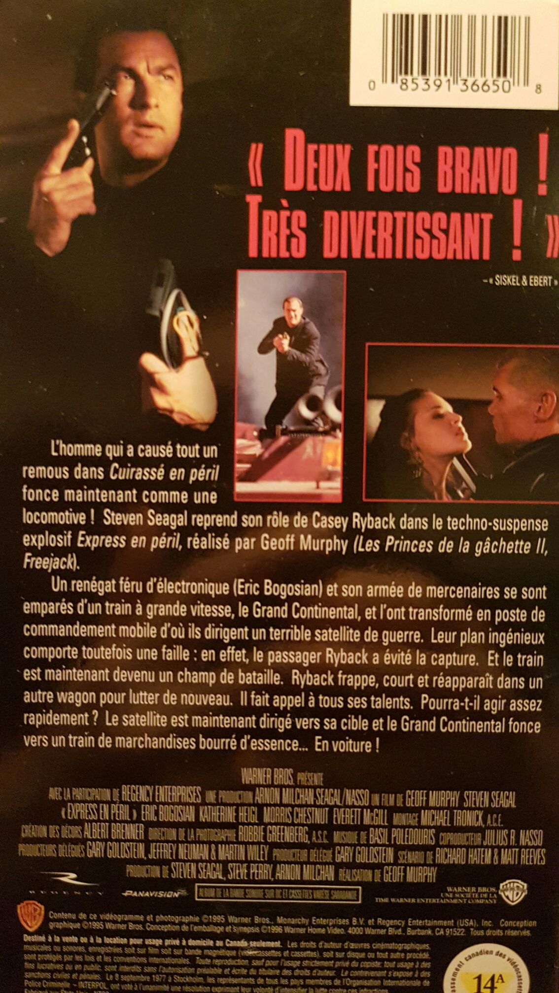 Under Siege 2: Dark Territory Digital Copy movie collectible [Barcode 5014780136656] - Main Image 2