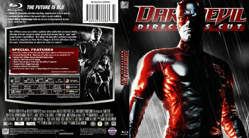 Daredevil Blu-ray movie collectible [Barcode 0024543550006] - Main Image 2