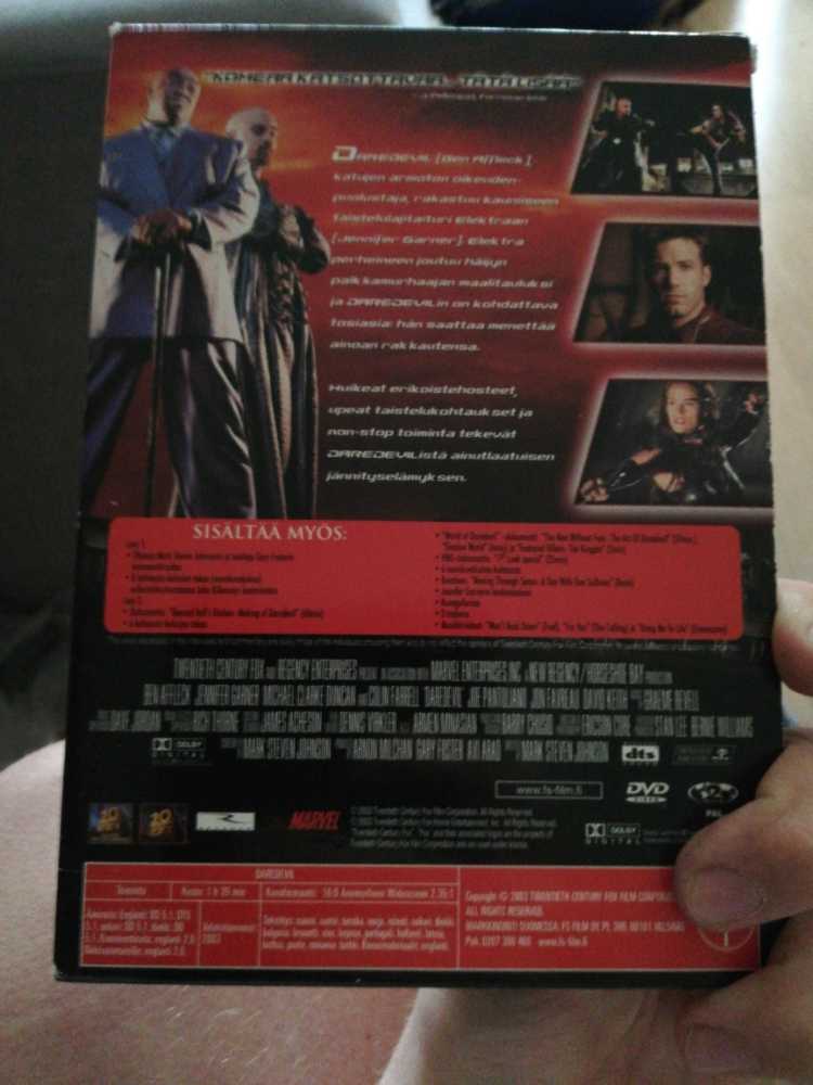 Daredevil DVD movie collectible [Barcode 6420614647158] - Main Image 3