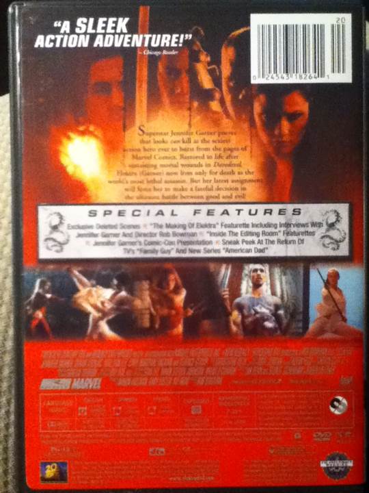 Elektra DVD movie collectible [Barcode 024543182641] - Main Image 2