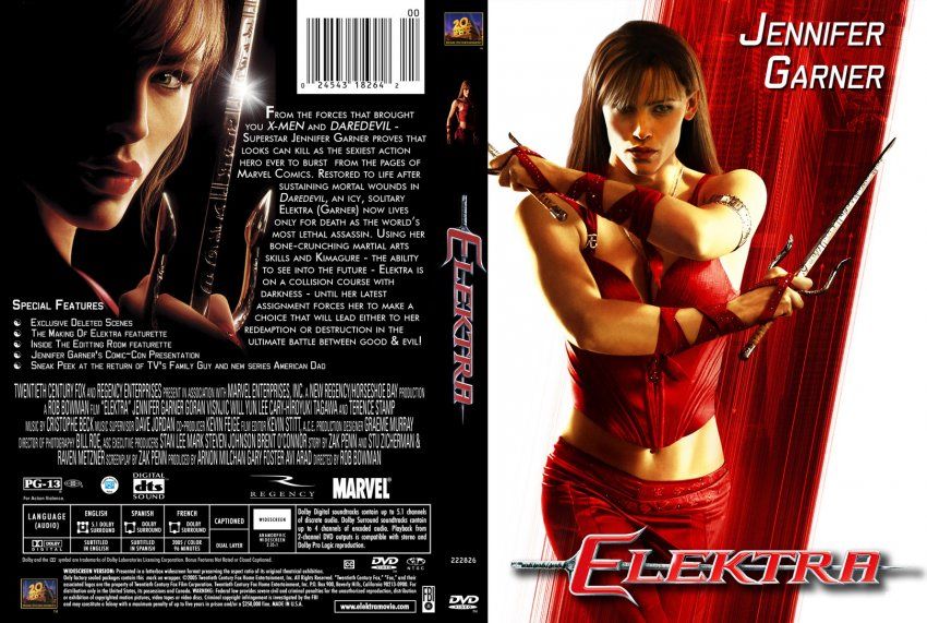 Elektra DVD movie collectible [Barcode 5707020283660] - Main Image 2