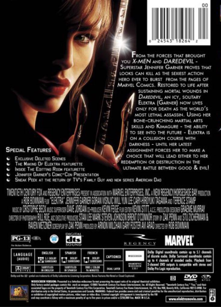 Elektra  movie collectible [Barcode 9321337053455] - Main Image 2