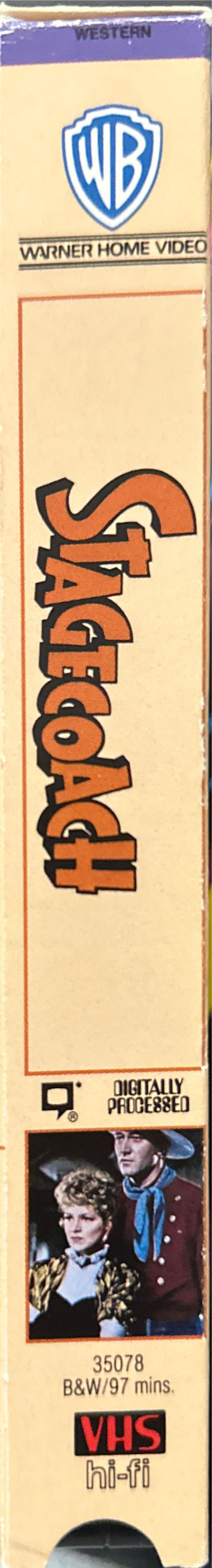 Stagecoach VHS movie collectible [Barcode 085393507831] - Main Image 3