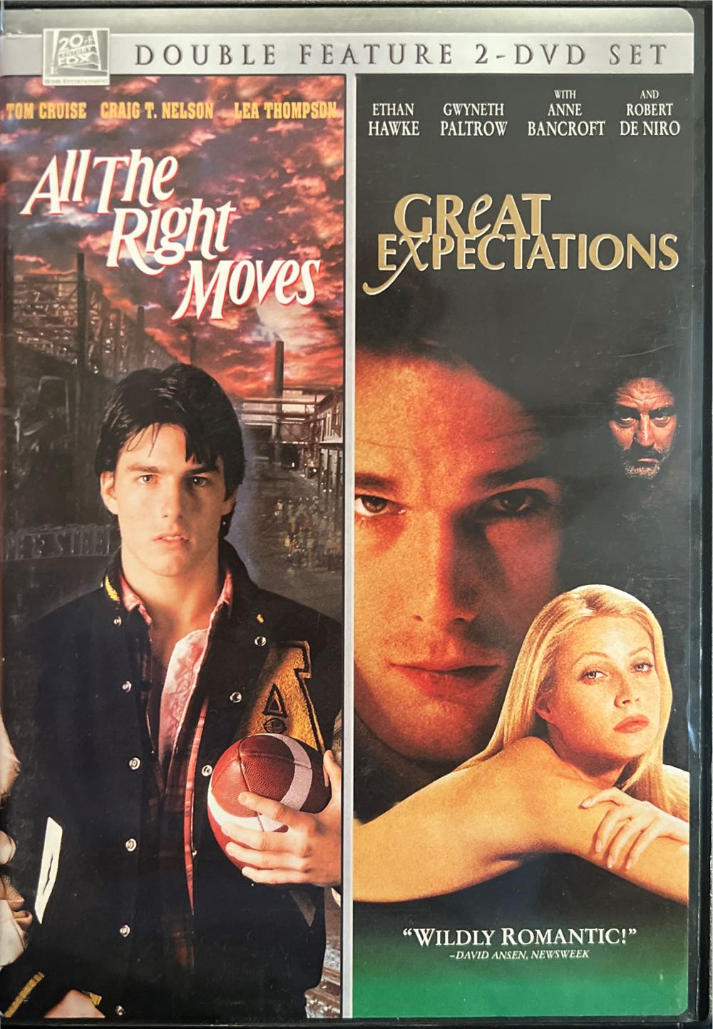 All the Right Moves / Great Expectations DVD movie collectible [Barcode 024543410607] - Main Image 2