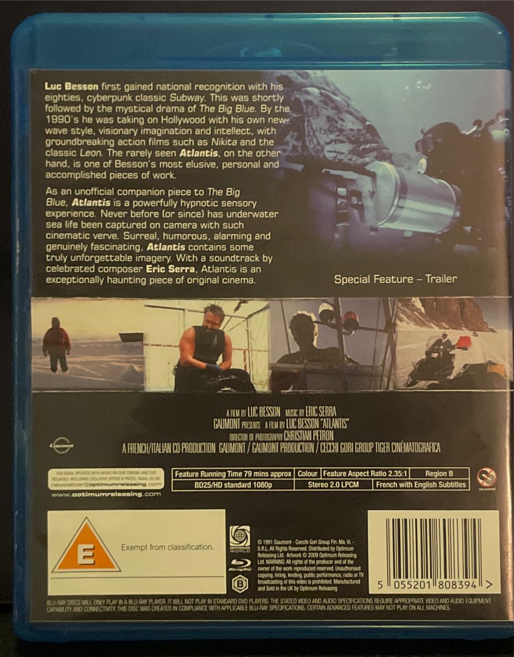 Atlantis Blu-ray movie collectible [Barcode 5055201808394] - Main Image 2