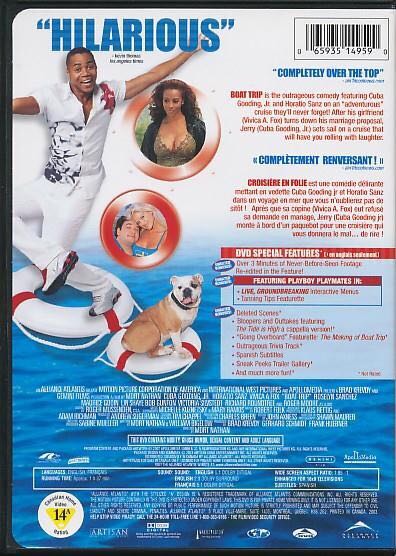Boat Trip DVD movie collectible [Barcode 065935149590] - Main Image 2