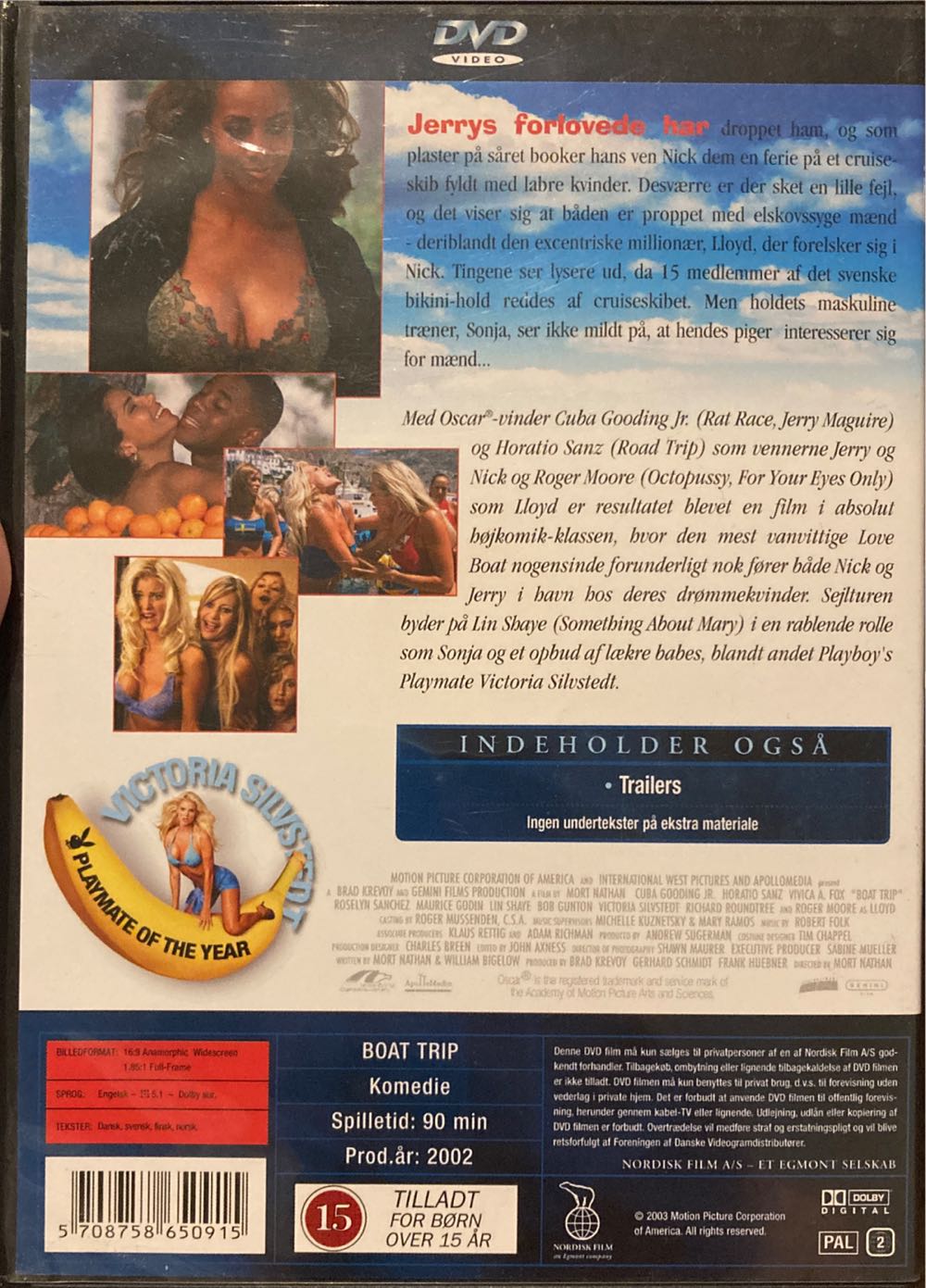 Boat Trip DVD movie collectible [Barcode 5708758650915] - Main Image 2