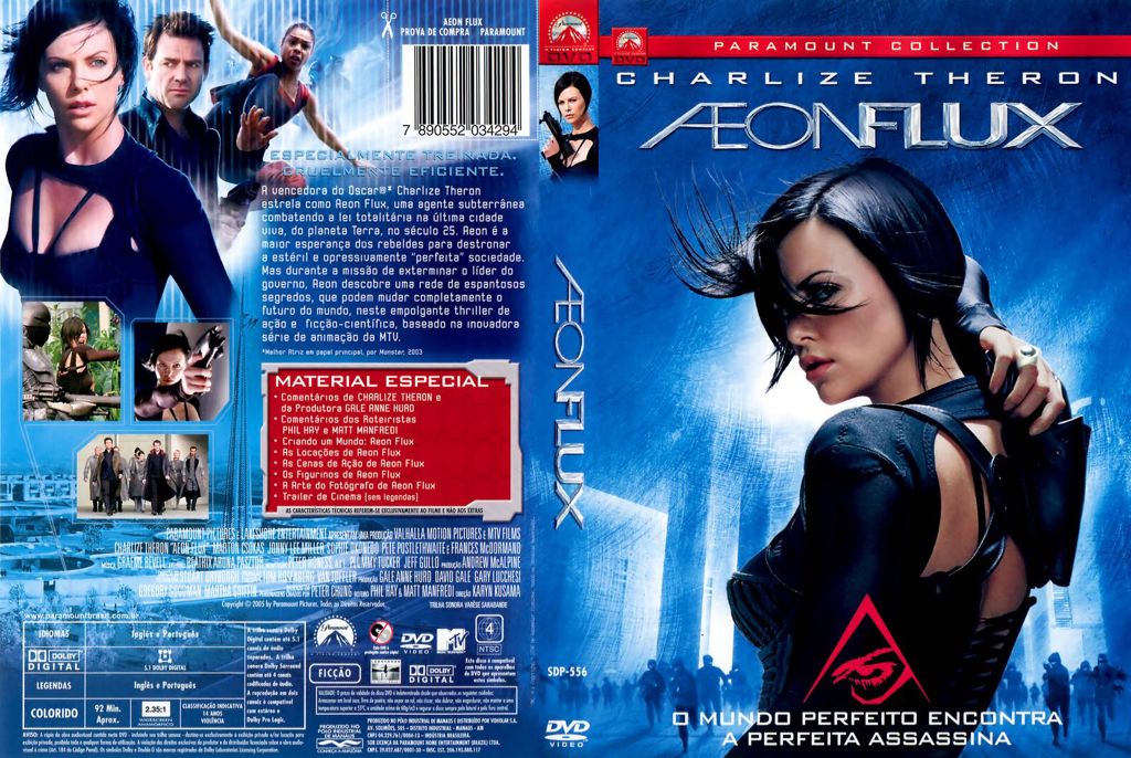 Aeon Flux DVD movie collectible [Barcode 097363337324] - Main Image 2