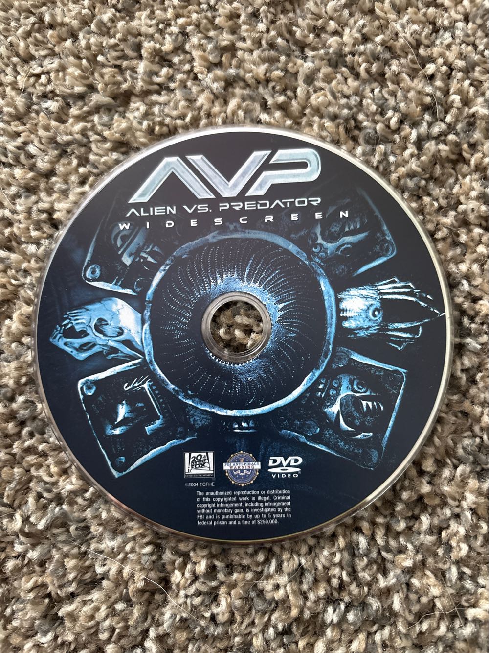 Alien vs. Predator DVD-R movie collectible [Barcode 2454315709] - Main Image 2