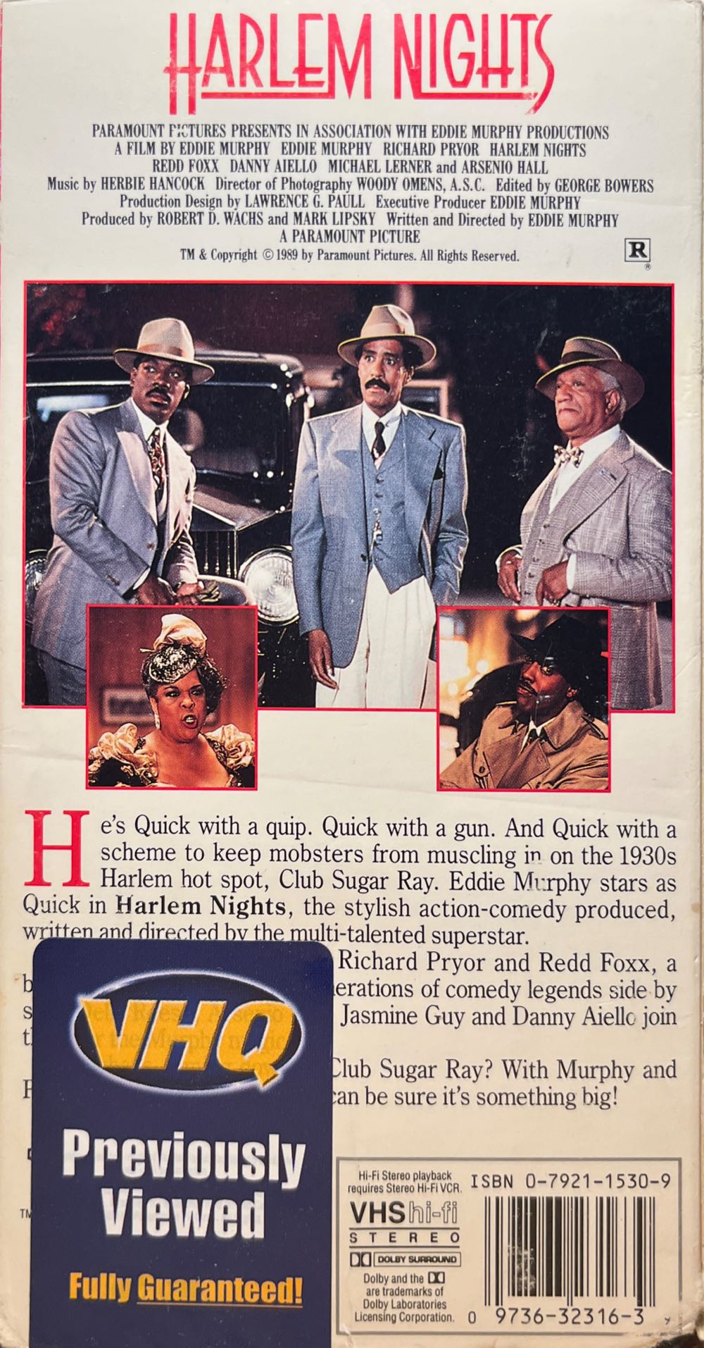 Harlem Nights VHS movie collectible [Barcode 097363231639] - Main Image 4