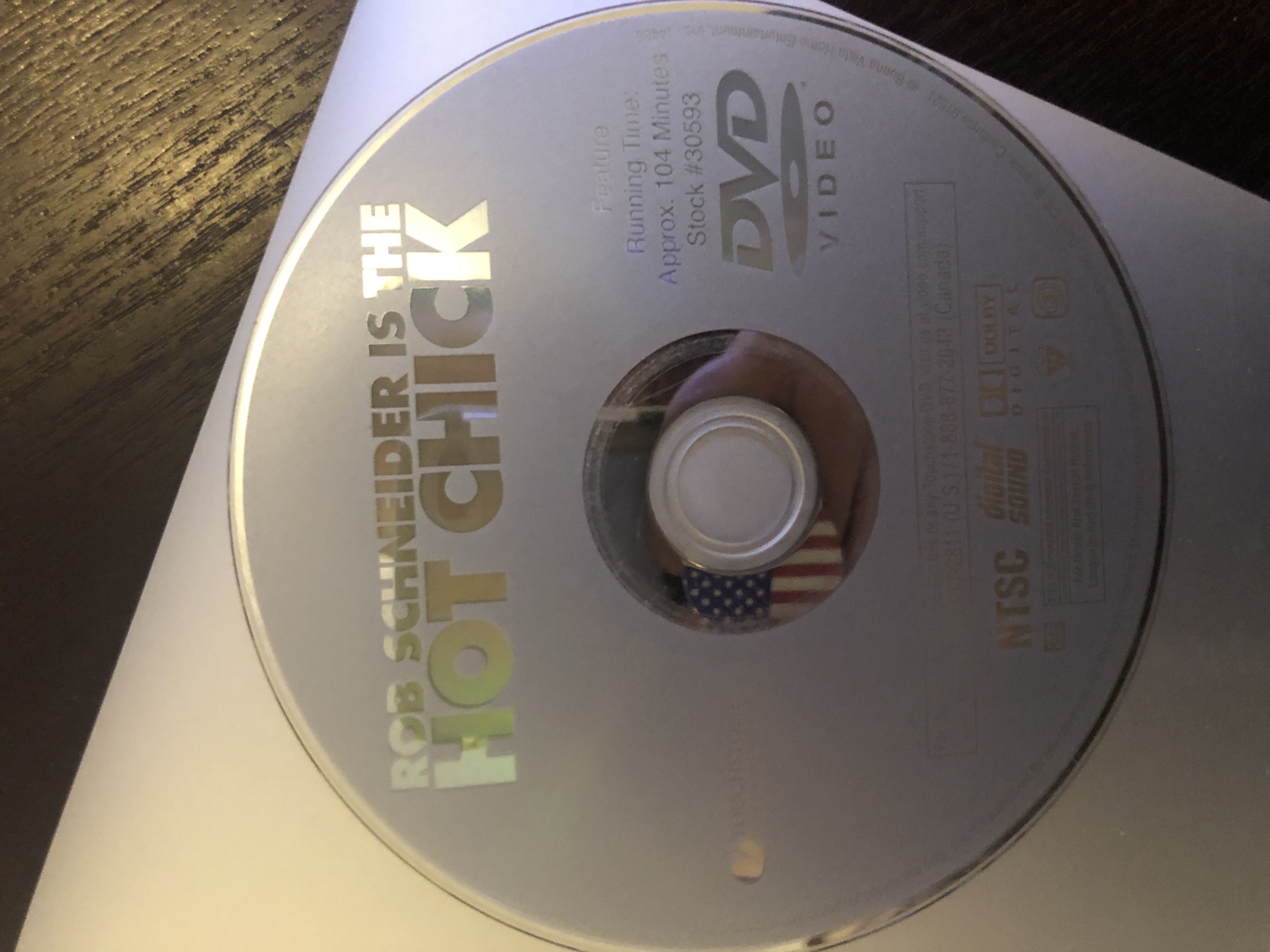 The Hot Chick DVD movie collectible [Barcode 786936222371] - Main Image 3