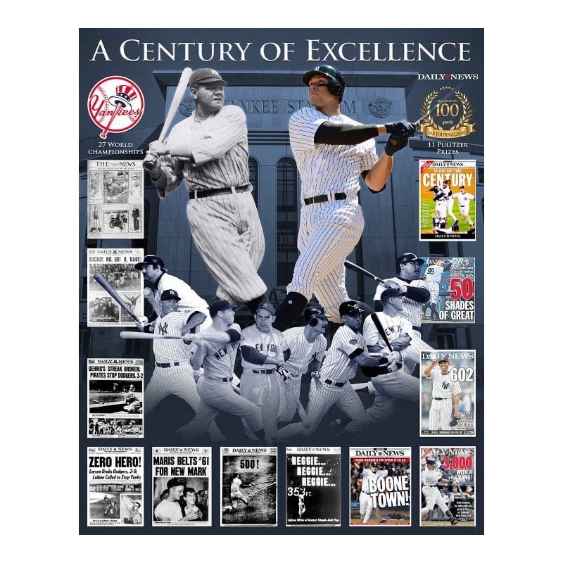 100 Years of the New York Yankees DVD movie collectible [Barcode 829567004128] - Main Image 4