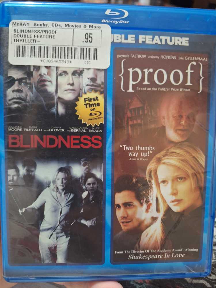 Blindness Blu-ray movie collectible [Barcode 068935824282] - Main Image 2