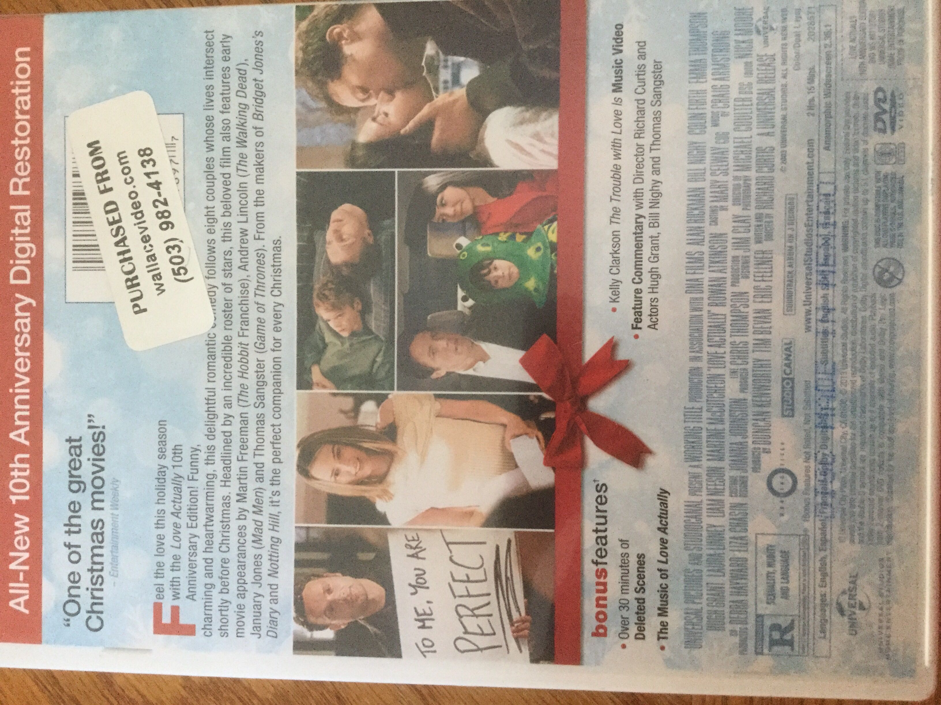 Love Actually DVD movie collectible [Barcode 505582197181] - Main Image 2