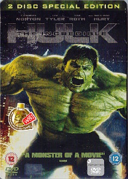 The Incredible Hulk DVD movie collectible [Barcode 8856574046348] - Main Image 1