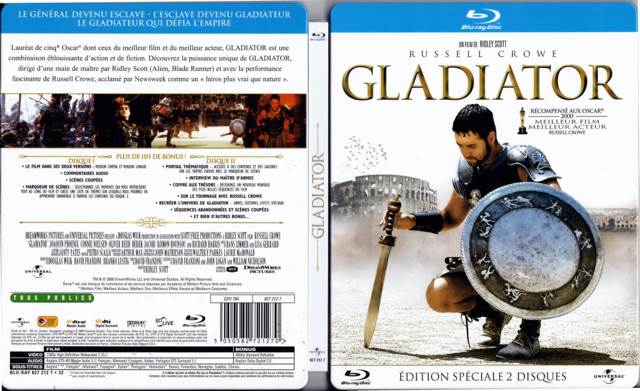 Gladiator (Steelbook) Blu-ray movie collectible [Barcode 076587587708] - Main Image 2