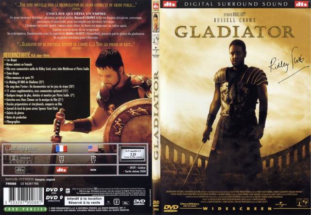 Gladiator Blu-ray movie collectible [Barcode 5050582744590] - Main Image 2