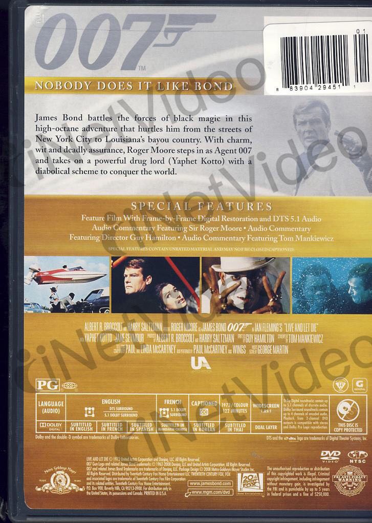 Live and Let Die Digital Copy movie collectible [Barcode 268800102069] - Main Image 2