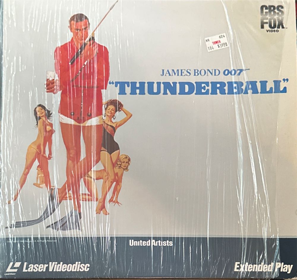 Thunderball Laser Disc movie collectible [Barcode 027616156464] - Main Image 4