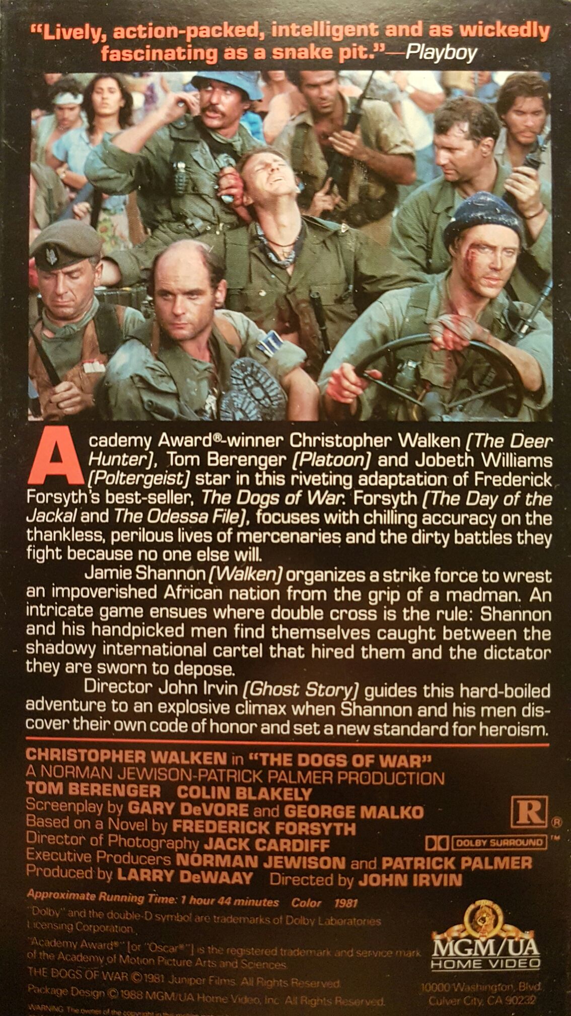 Dogs of War DVD movie collectible [Barcode 9338683002051] - Main Image 2