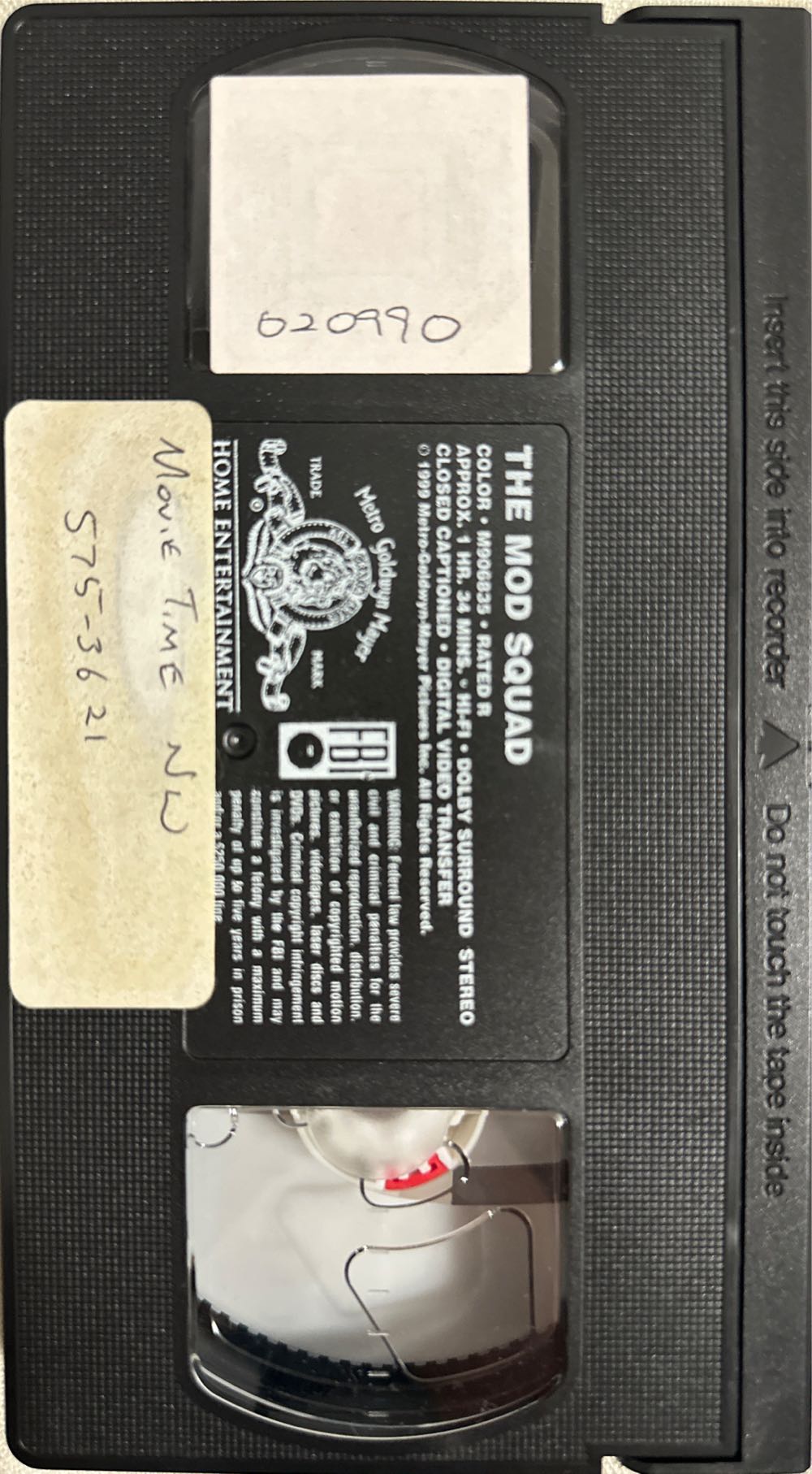 The Mod Squad VHS movie collectible [Barcode 027616683533] - Main Image 4