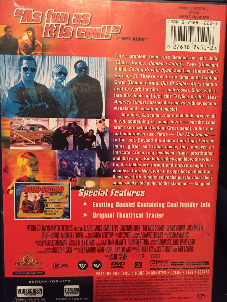 The Mod Squad DVD movie collectible - Main Image 2