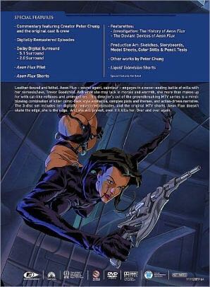 Aeon Flux: The Complete Animated Collection DVD movie collectible [Barcode 4010884530056] - Main Image 2