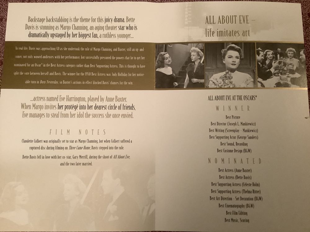All About Eve DVD movie collectible [Barcode 024543060673] - Main Image 4