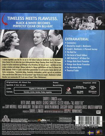 All About Eve Blu-ray movie collectible [Barcode 024543948223] - Main Image 2